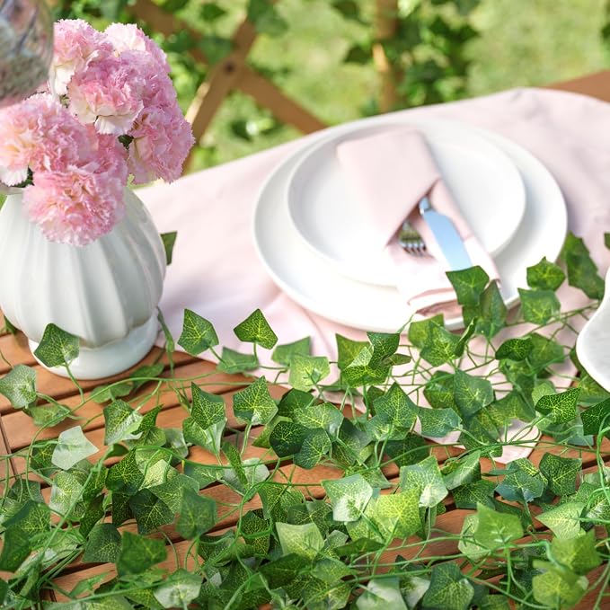 36 Pack 252Ft Artificial Ivy Garland, 1.5-1.8 Inch Diameter, 7 FT Long Vines - Image 7