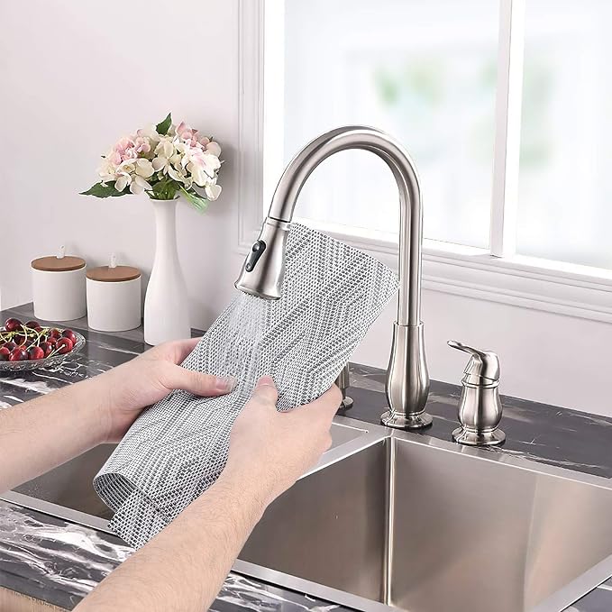 Aofmee Placemats Set of 6, Heat Resistant Place Mats, Washable Durable PVC - Image 2