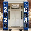 OLANRUN 2026 Graduation Decorations, Graduation Banner Blue Class of 2026 by OLANRUN