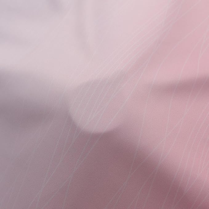 Pink and Greyish White Ombre Blackout Curtains 54 Inch Long - Image 8