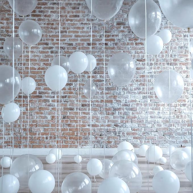 Clear Balloons Different Sizes 135pcs 18 12 10 5 Inch Transparent Balloons Arch - Image 5
