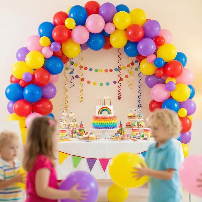 Olen Balloon Arch Strip Kit, 50 ft Tape, 300 Glue Dots - Image 8