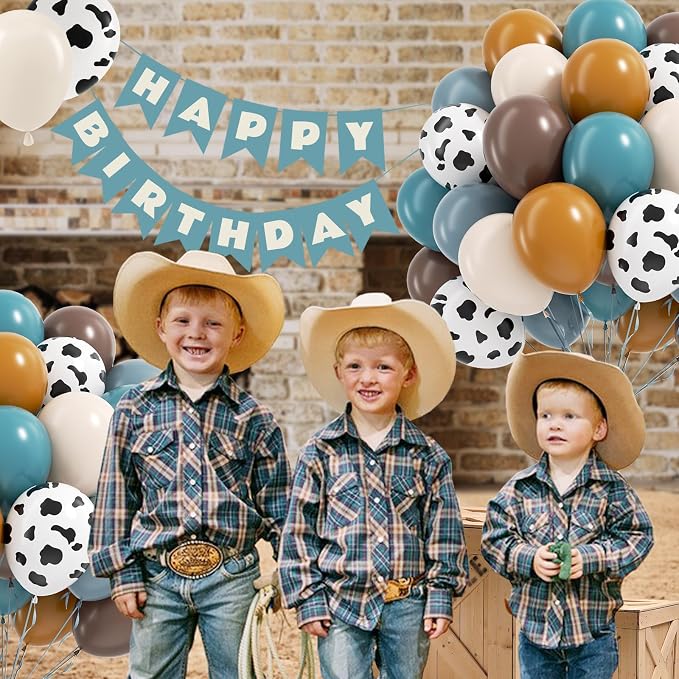 60pcs Cowboy Balloons - Image 5