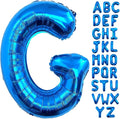 Lovoir 40 Inch Large Blue Letter G Balloons Big Size Jumbo Mylar Foil Helium by Lovoir