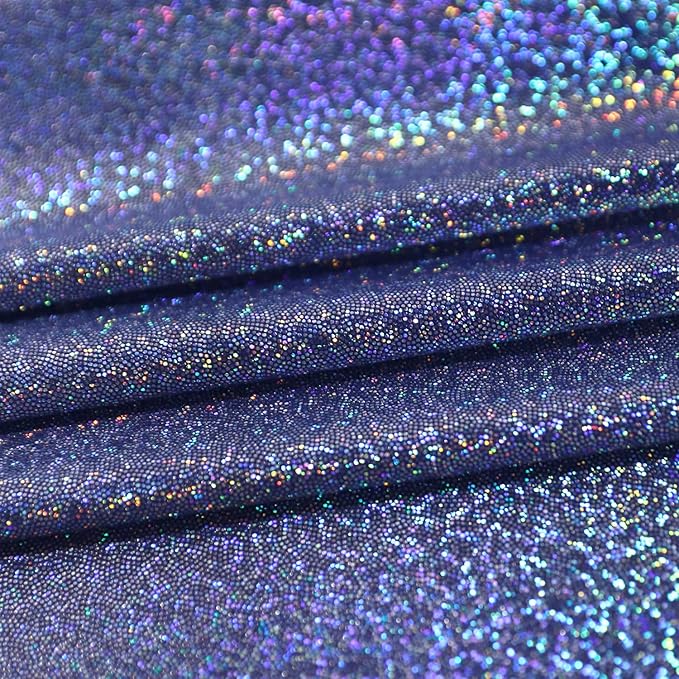 Fitable Sequin Tablecloth for Parties 60x84 Inch - Sparkle Glitter Table Cloth Laser Rectangle Overlay for Wedding Baby Shower Ceremony Birthday Holiday Banquet, Dark Blue