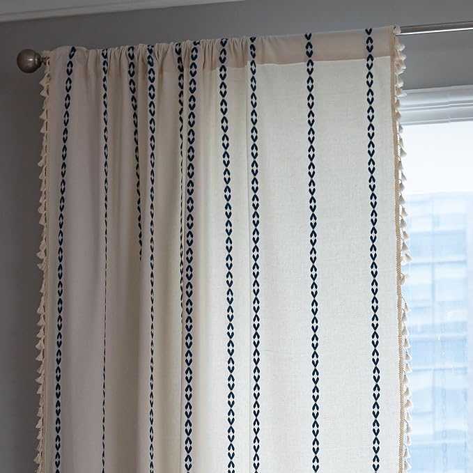 Sutuo Home Boho Kitchen Curtains - Image 3