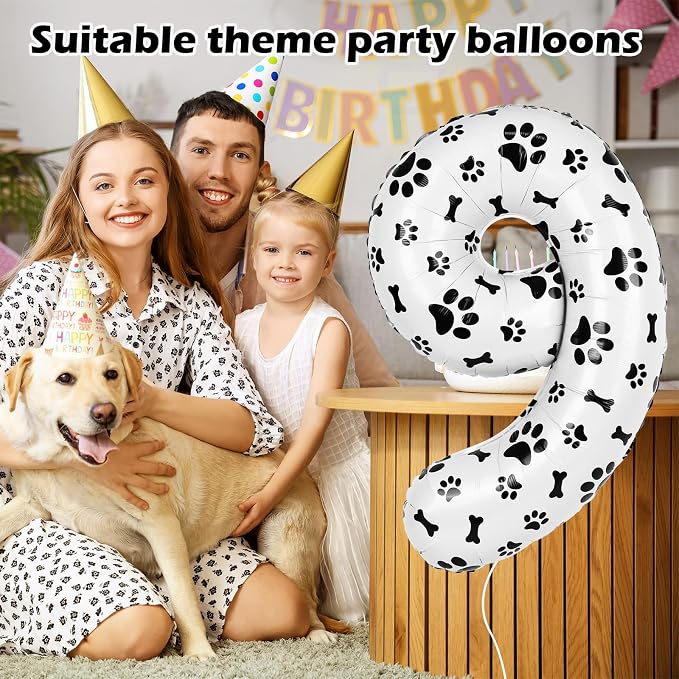 40 Inch Dog Foil Birthday Balloons - Image 3