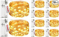 btfarm 10 Pack Fairy Lights Battery Operated with Timer, 10FT 30LED Twinkle Lights Waterproof, Copper Wire Christmas String Lights Battery Powered for Indoor Outdoor Wedding Party Holiday Decorations