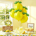 5Pcs Lemon Foil Balloons, Lemon Balloons by Unknown
