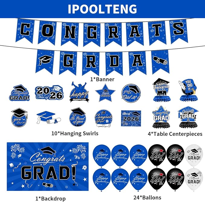 Graduation Decorations 2026 Set - Image 3