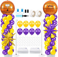 Kasyat 2 Sets Basketball Balloon Column Stand Kit by Kasyat