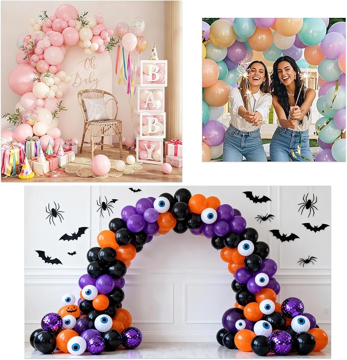 Balloon Arch Stand Kit 9ft &5.6ft, Heavy Duty Base - Image 7