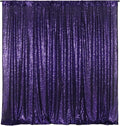 Poise3EHome Purple Sequin Backdrop, 8FT x 10FT Sequin Photography Backdrop by Poise3EHome