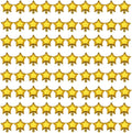 80pcs 5 Inch Gold Star Shape Foil Balloon by SLGZXXY