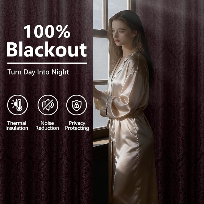 DWCN Christmas Blackout Curtains - Image 5