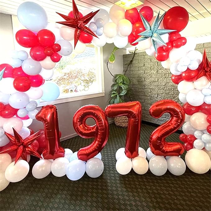 40 Inch Number 9 Balloons for Girls - Image 4
