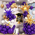 135 Pcs Graduation Balloons Arch Kit 2025 Congratulations Decorations by Jobkoo