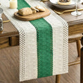 Artoid Mode Emerald Green Farmhouse Rustic Table Runner 12x36 Inch | Seasonal by ArtoidMode