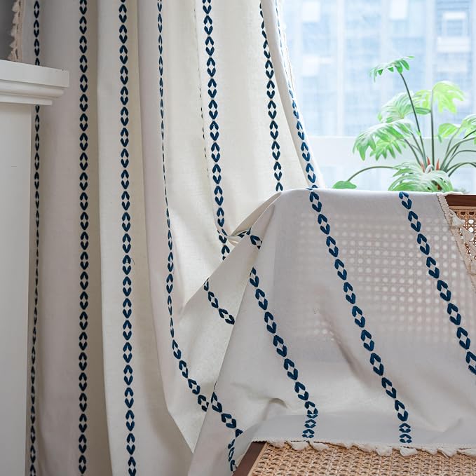 Sutuo Home Boho Kitchen Curtains - Image 4