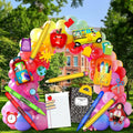 35 Pcs Welcome Back to School Balloons Arch Kit Pencil Balloon Kit Composition by Denylopro
