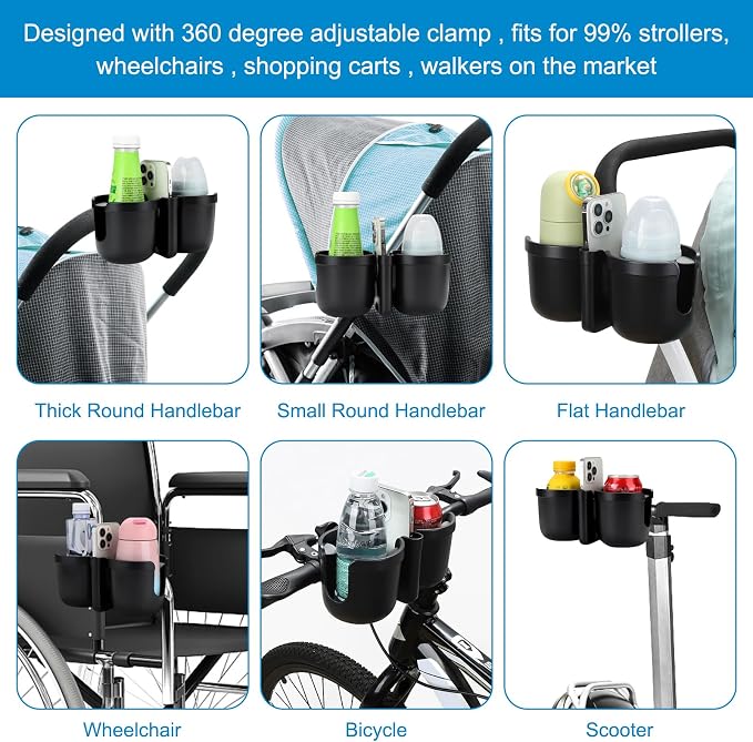 Accmor Stroller Cup Holder - Image 6
