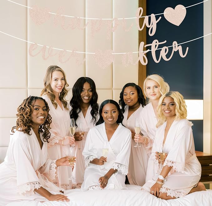 Pre-Strung Happily Ever After Banner - Image 4