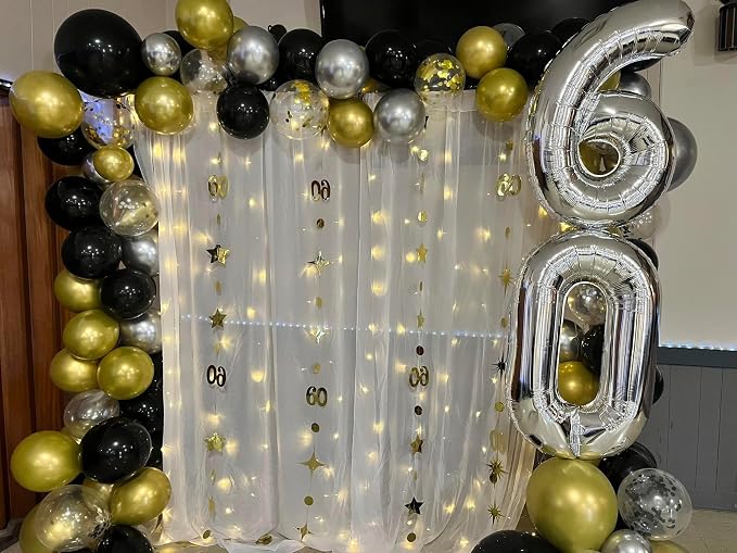 Sliver Number 6 Balloon 40 Inch - Image 7