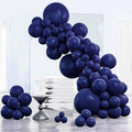 PartyWoo Navy Blue Balloons 85pcs Different Sizes of 18 12 10 5 Inch Dark Blue by PartyWoo