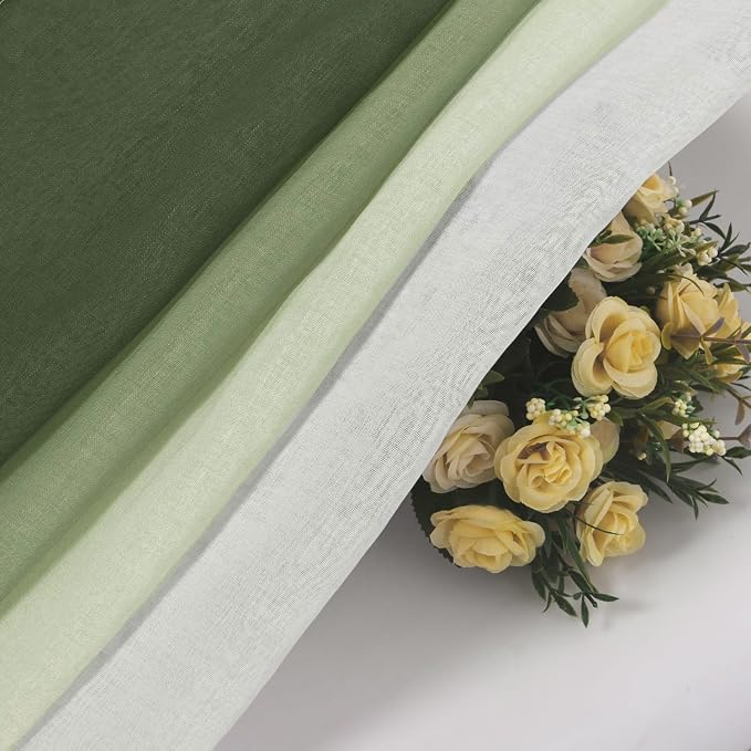 DWCN Ombre Sheer Curtains - Image 5