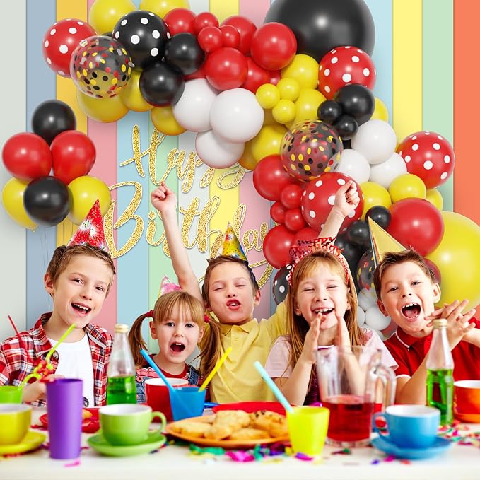 Amandir 153pcs Red Yellow Black Balloon Garland Arch Kit Different Sizes | 18 - Image 6