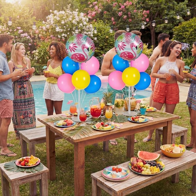 Gejoy 4 Set 40'' Flamingo Balloon Stands Kit - Image 5