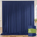20ftx10ft Wrinkle Free Navy Blue Backdrop Curtains by ENJOYYOURPARTY