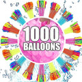 Water Balloons Quick Fill 1000 – 1000 Pack Self-Sealing Water Bombs, Easy Fast by AILIFE