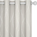 Deconovo Living Room Curtains 63 Inches Long, Thermal Insulated, Room Darkening by Unknown