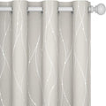 Deconovo Living Room Curtains 54 Inches Long, Thermal Insulated, Room Darkening by Unknown