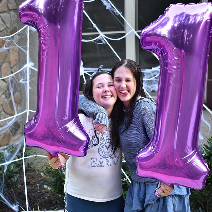 17 Balloon Numbers 40Inch for 17th Year Old Birthday Decorations, Inflation - Image 4