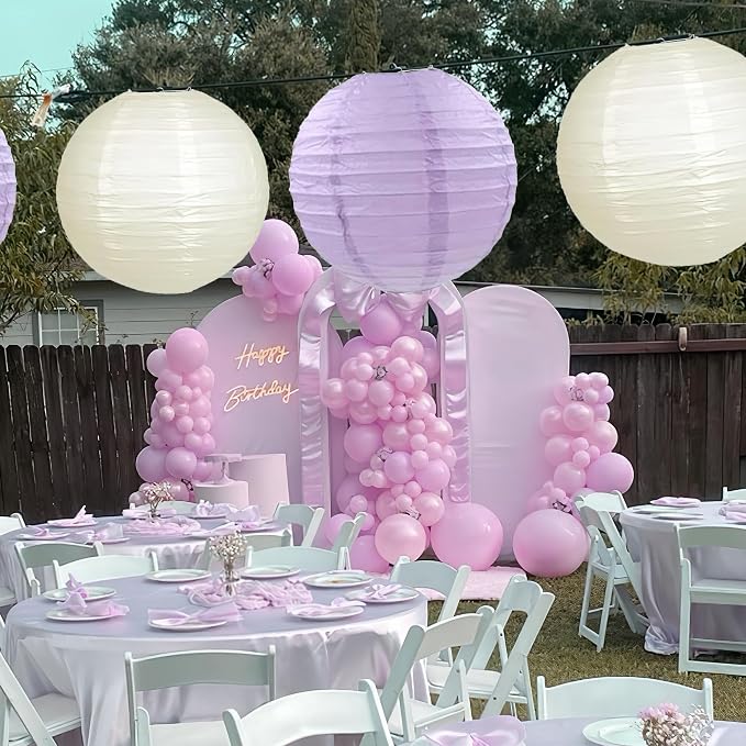 20Pcs Paper Lanterns - Image 7