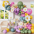 Daisy Balloon Arch Garland Kit, Daisy Birthday, Baby Shower Decor by Haolongfa