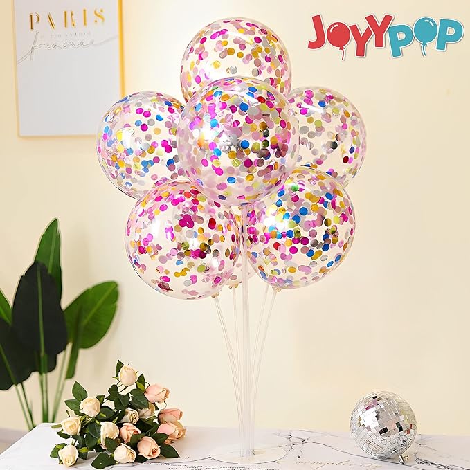 8 Sets Balloon Stand Kit For Table, Balloon Sticks - Image 6