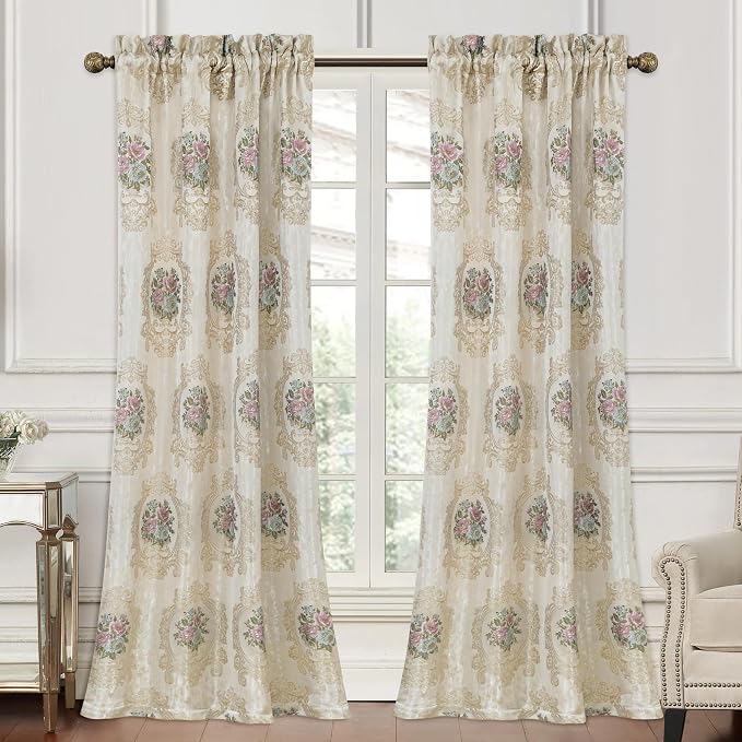 Loom and Mill Luxury Jacquard Curtains - Image 2