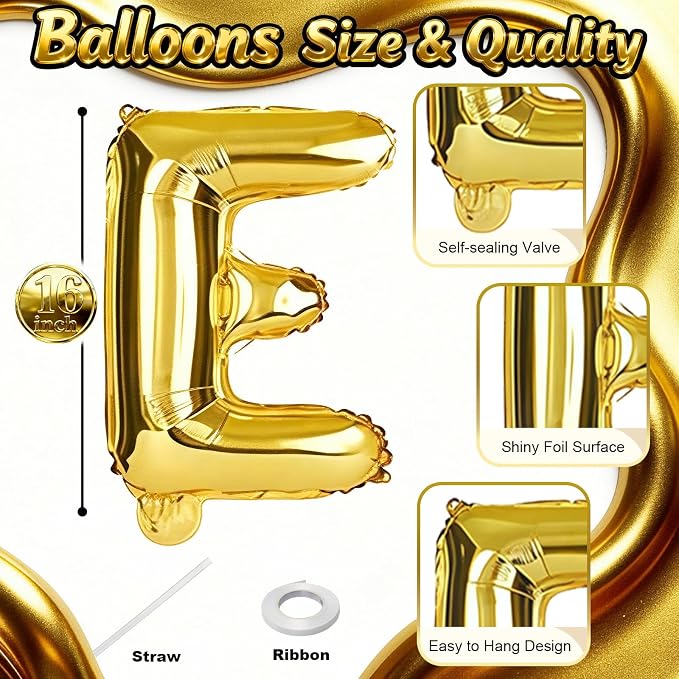 Gold HOME SWEET HOME Letter Balloon - Image 2