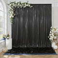 gogoparti 10x10FT Black Sequin Backdrop Curtain by Gogoparti