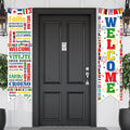 Tatuo 2 Pcs International World Flags Decorations, International Welcome Porch by Tatuo