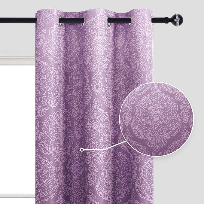 DWCN Ombre Blackout Curtains for Bedroom - Image 2