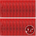 20 Pack Red Foil Fringe Curtains by Ohiyoo