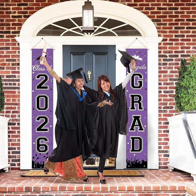 2026 Graduation Decorations, Graduation Banner Class of 2026, Hanging - Image 4
