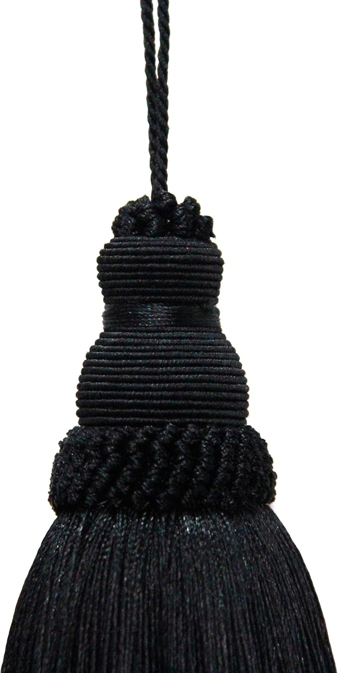 2Pcs Colorful Tassel Key Tassels DIY Accessories | 9.5 Inch Tassels - Image 4