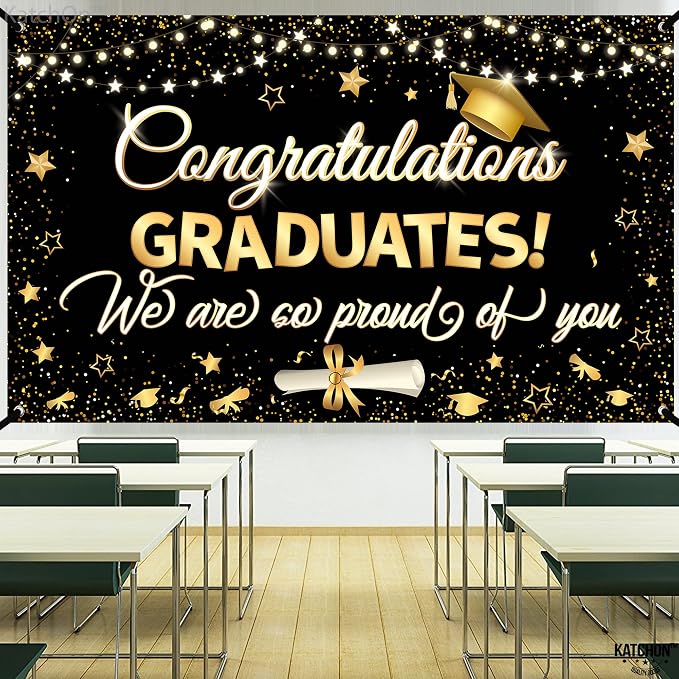 Graduation Decorations 2026 | XtraLarge Congrats Grad Banner - Image 6