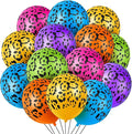 Gejoy 36 Pcs Colorful Neon Cheetah Balloons Leopard Print Balloons 12 Inch by Unknown