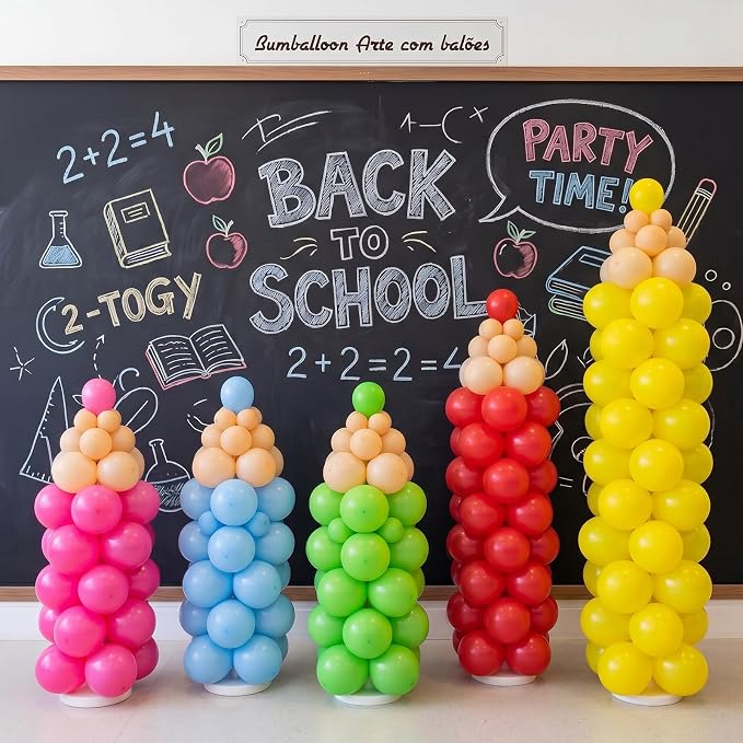 Capoda 306 Pcs Crayon Balloon Arch Garland Kit Back To School Decorations | - Image 6